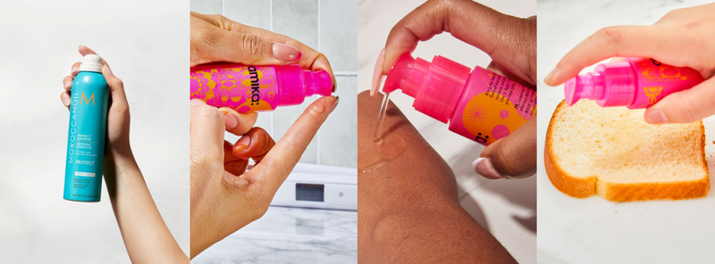 הגנה לשיער | ספריי סרום הגנה מחום