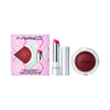 Mac No Work All Glow Play Kit Glow Play-Purple  מאק מארז לשפתיים ולחיים בגוון סגול