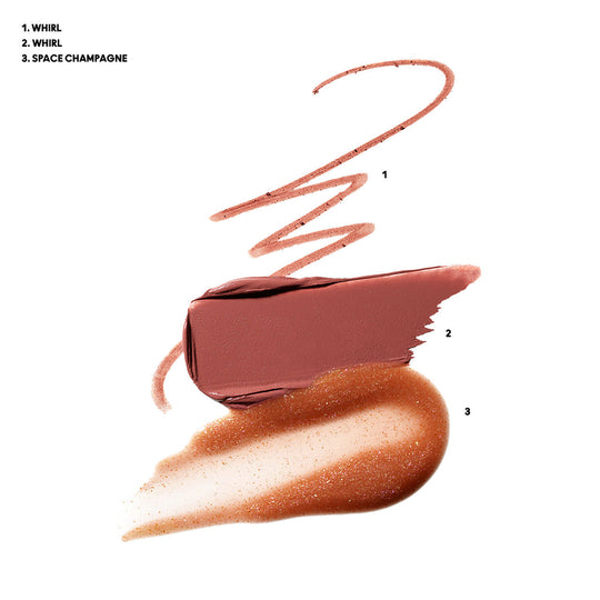 Trending Tomorrow Lip Trio: Whirl מאק מארז לשפתיים במהדורה מוגבלת