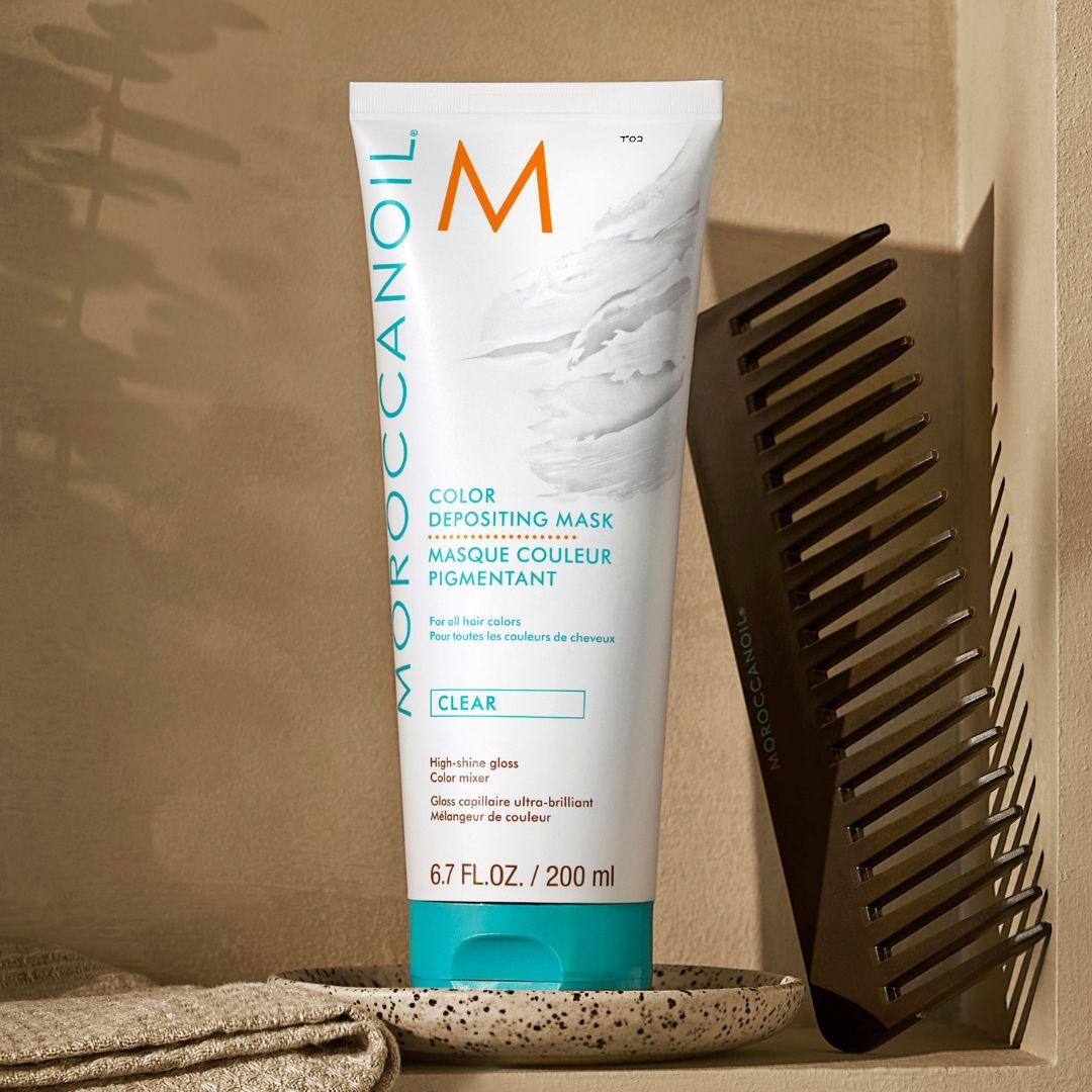 Moroccanoil Color Depositing Mask Clear מרוקן אויל מסכת צבע זמני שקוף-GLAM42