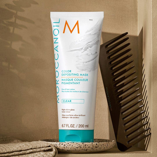 Moroccanoil Color Depositing Mask Clear מרוקן אויל מסכת צבע זמני שקוף-GLAM42