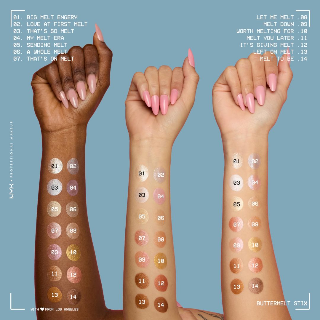 NYX Professional Makeup Buttermelt Stix Glazed Donut Highlighter ניקס היילייטר סטיק