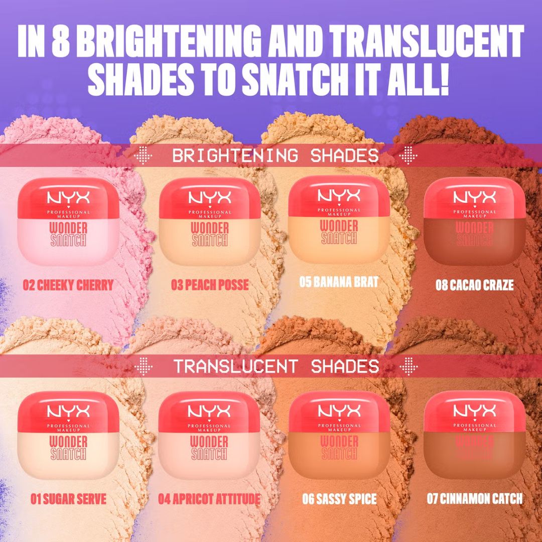 NYX Professional Makeup Wonder Snatch Powder ניקס פודרה בתפזורת