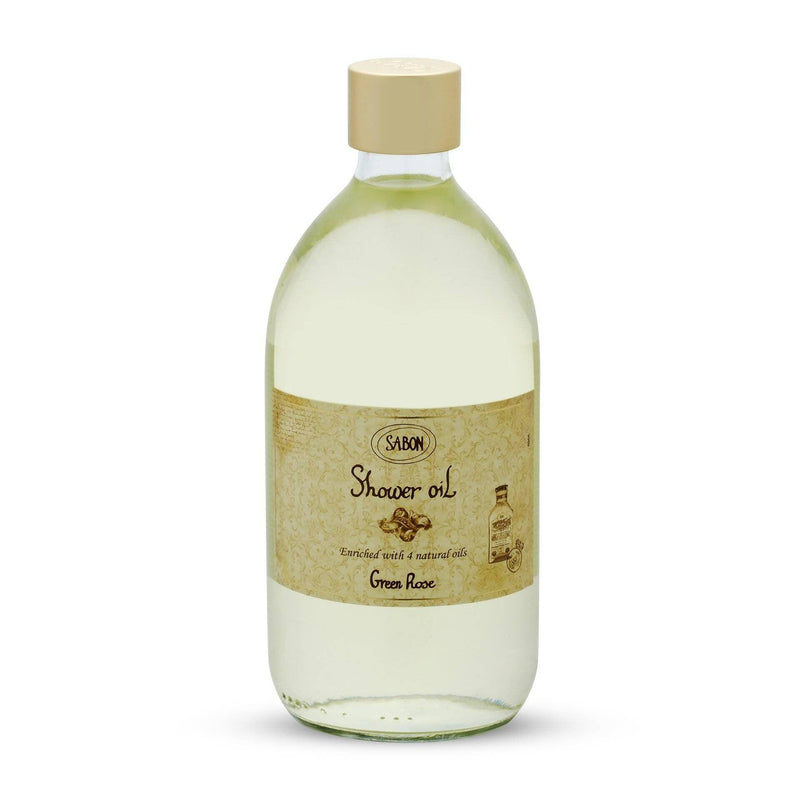 Sabon - Shower Oil Green Rose סבון נוזלי על בסיס שמנים גרין רוז - GLAM42