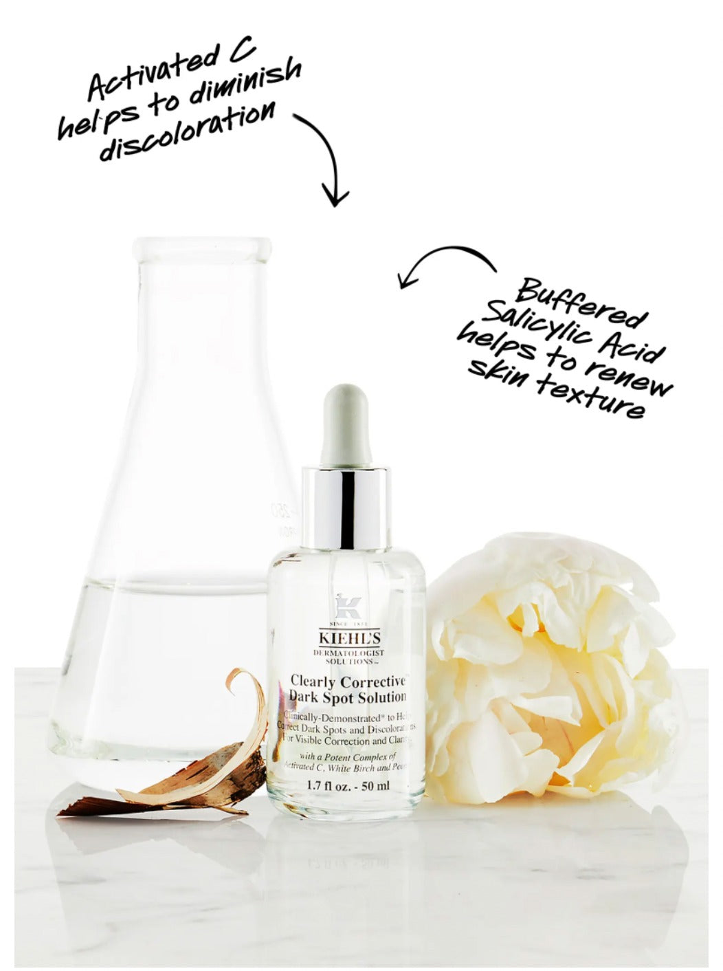 Kiehl's Clearly Corrective Dark Spot Solution Serum  קילס קלירלי קורקטיב דארק ספוט
