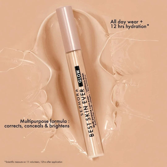 Sephora Collection Best Skin Ever Glow Concealer ספורה קולקשין בסט סקין אוור קונסילר
