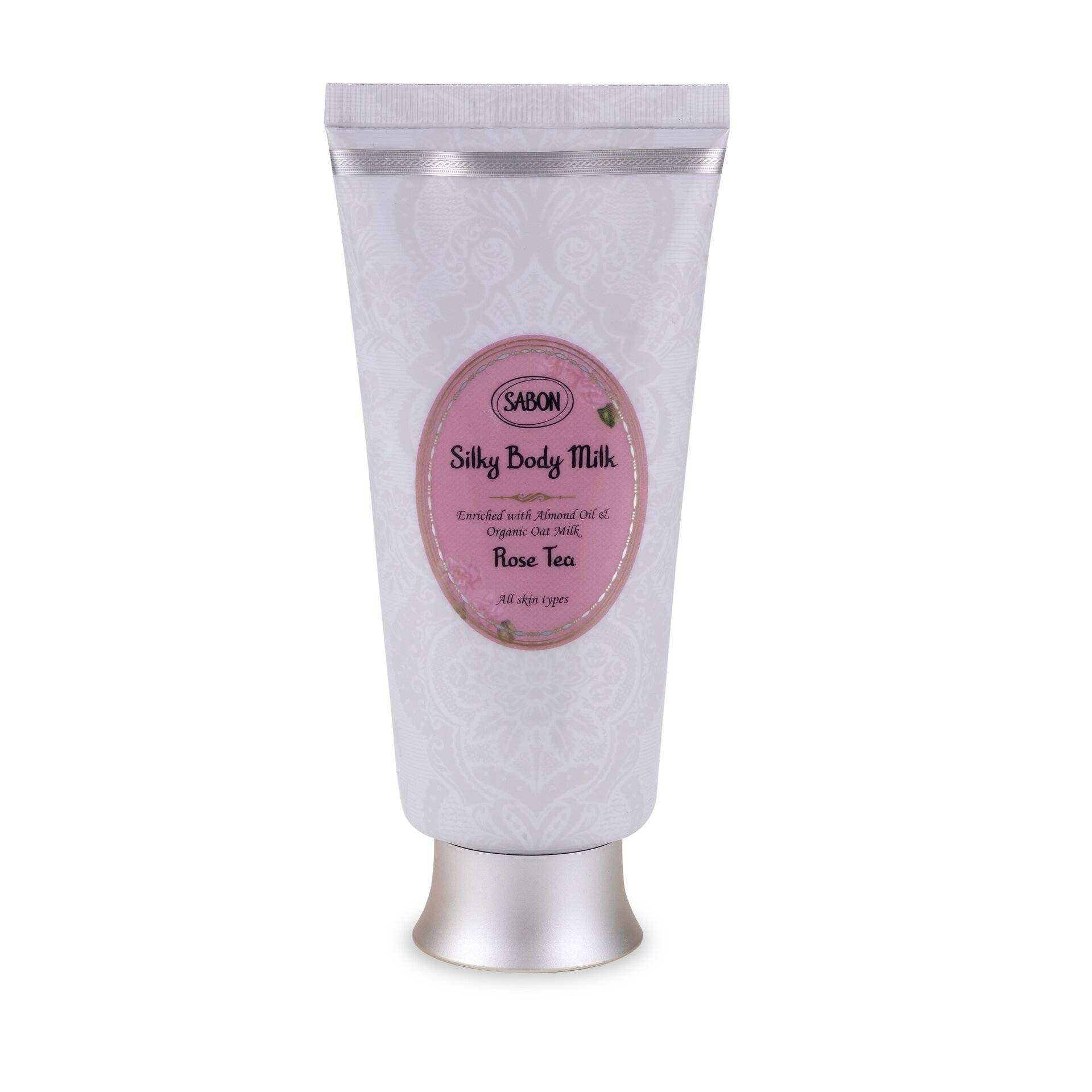 חלב גוף רוז תה Sabon - Silky Body Milk Rose Tea