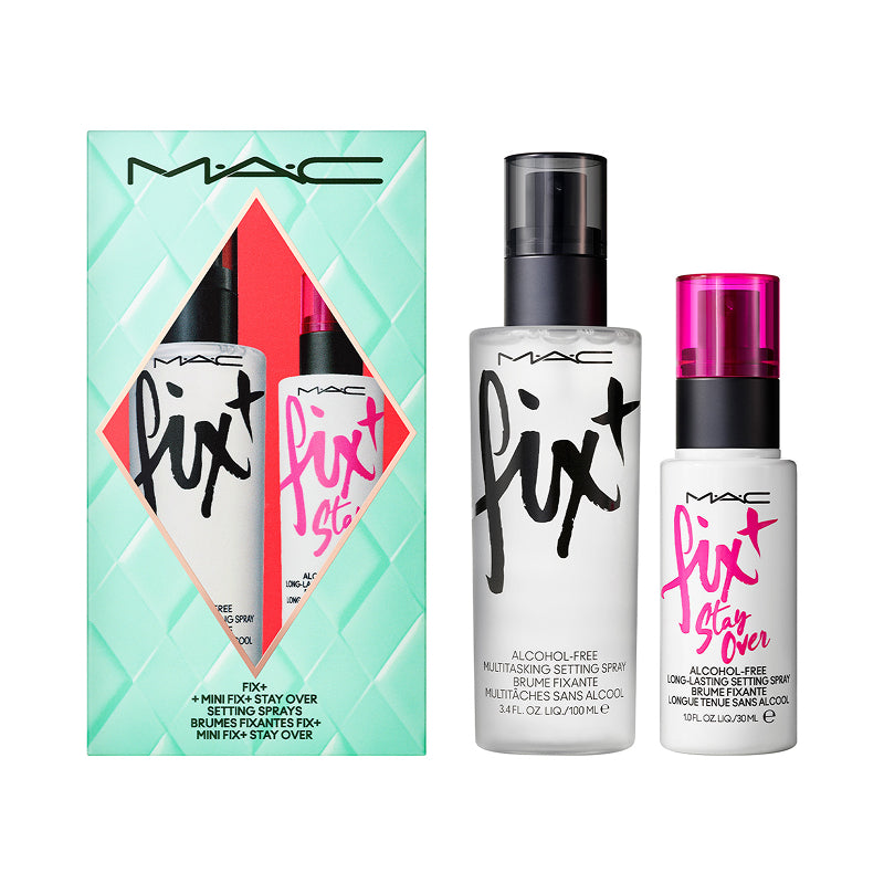 Mac Stay Put Fix+ Duo מאק מארז במהדורה מוגבלת של צמד תרסיסי לחות