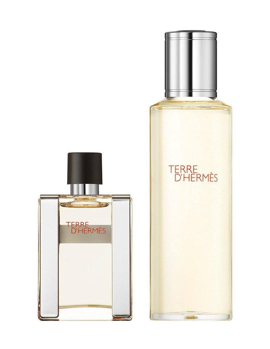 Terre D'Hermes Edt 30ML + Refill 125ML מארז בושם הרמס לגבר עם מילוי-GLAM42