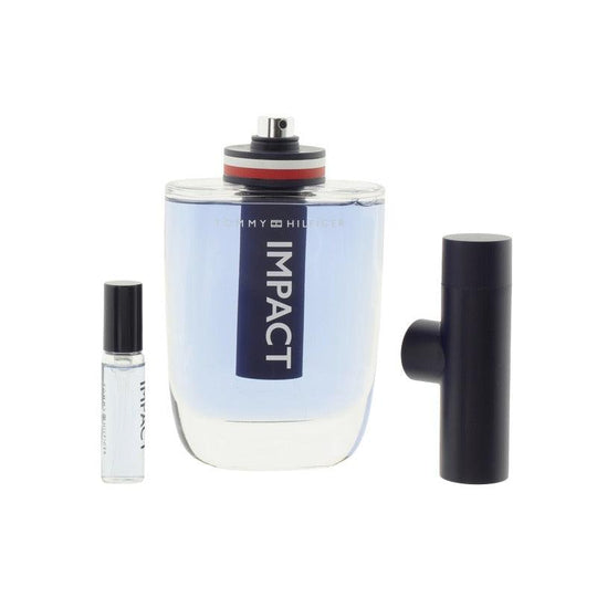 Tommy Hilfiger Impact Edt 100Ml+4ML Travel Spray טומי הילפיגר אימפקט אדט 100 מל-GLAM42
