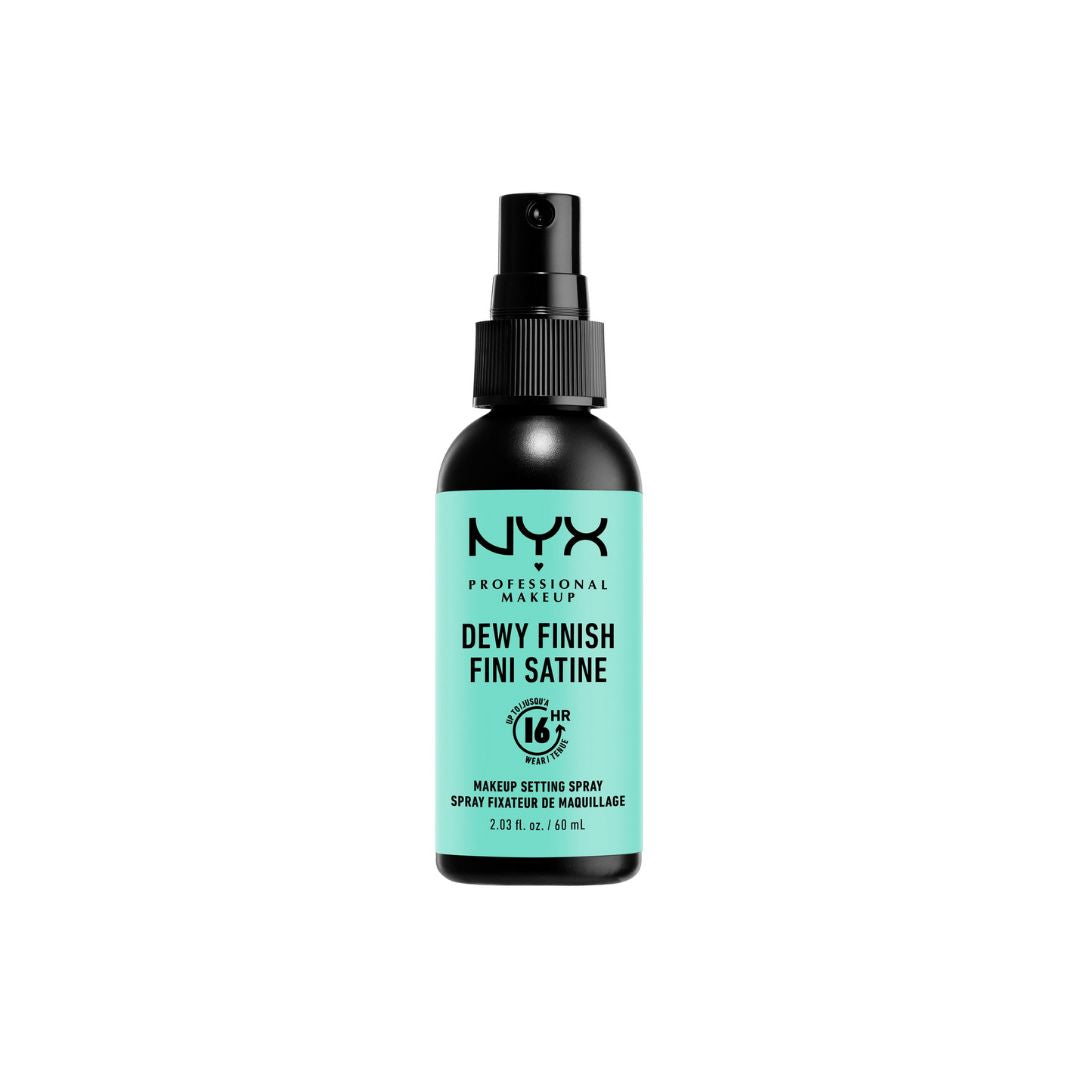 NYX Professional Make Up Setting Spray Dewy ניקס ספריי לקיבוע איפור עד 16 שעות