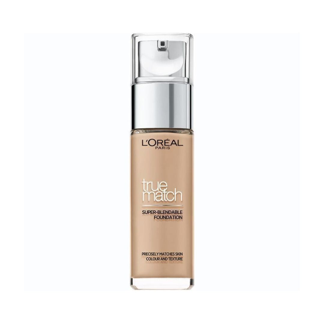 L'Oreal Paris  True Match Foundation  לוריאל מייקאפ נוזלי
