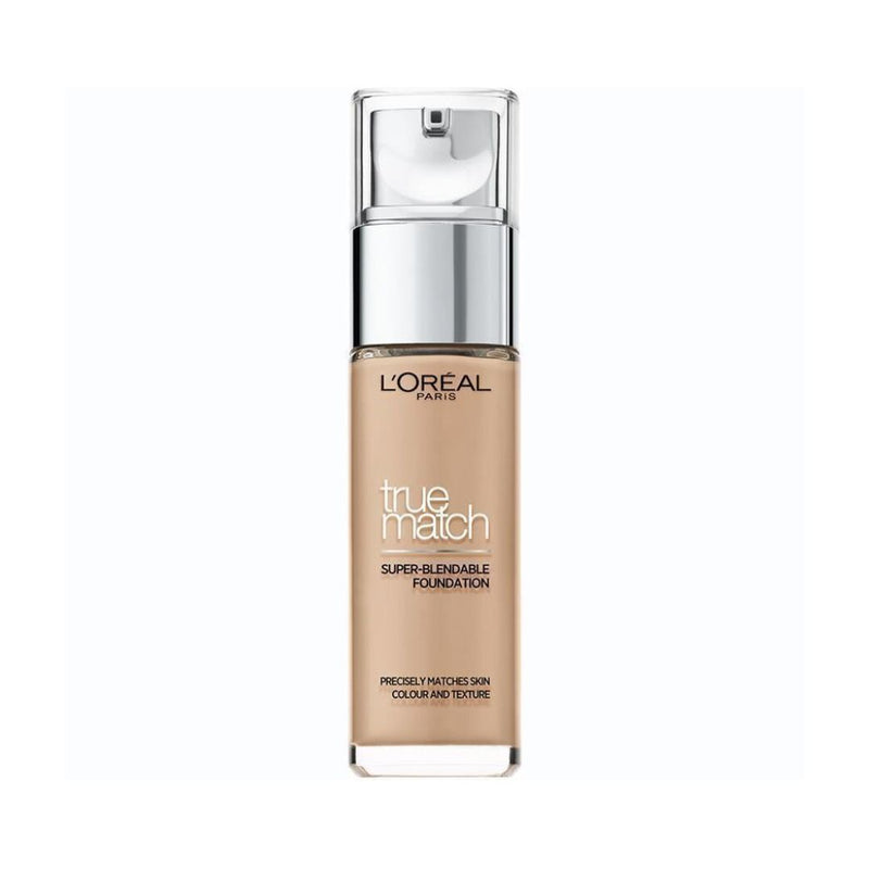 L'Oreal Paris  True Match Foundation  לוריאל מייקאפ נוזלי