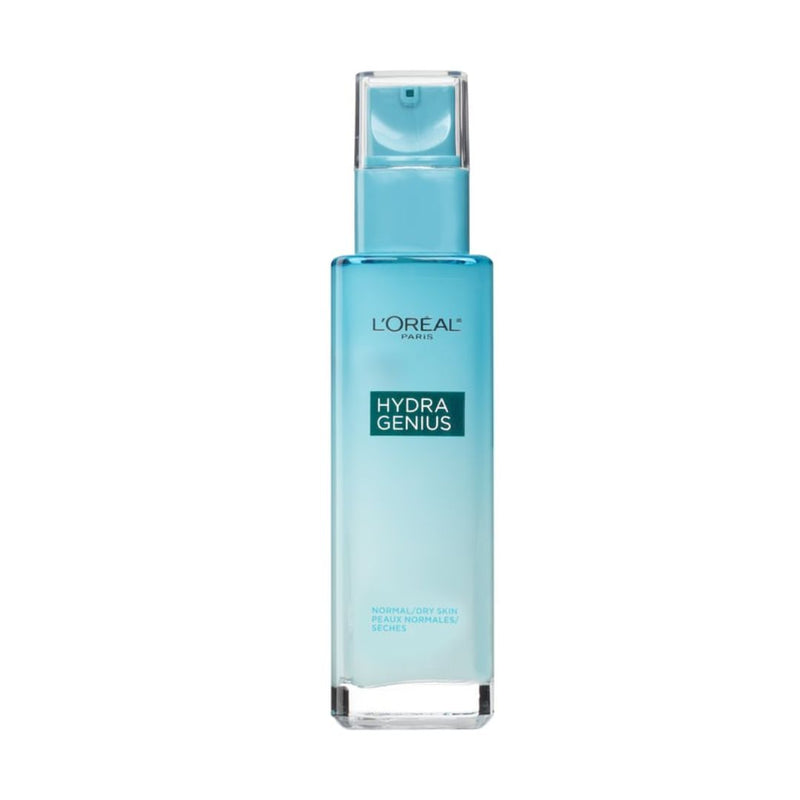 L'Oreal Paris Hydra Genius Hyaluronic לוריאל ג'ל לחות לפנים הידרה ג'ינייס לעור יבש ועדין