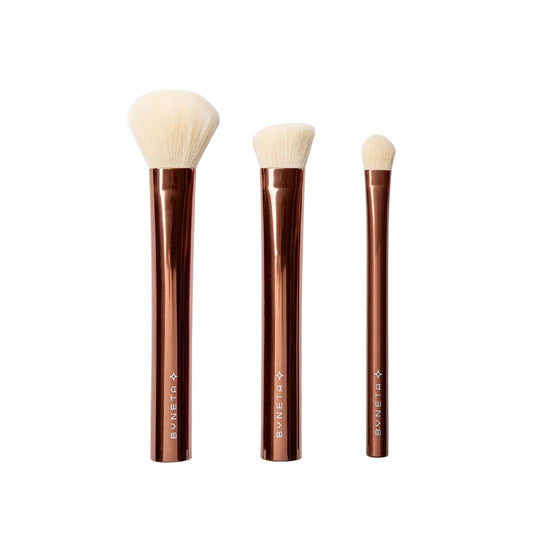 Byneta Must Have 3 Brush Set ביינטע סט 3 מברשות איפור