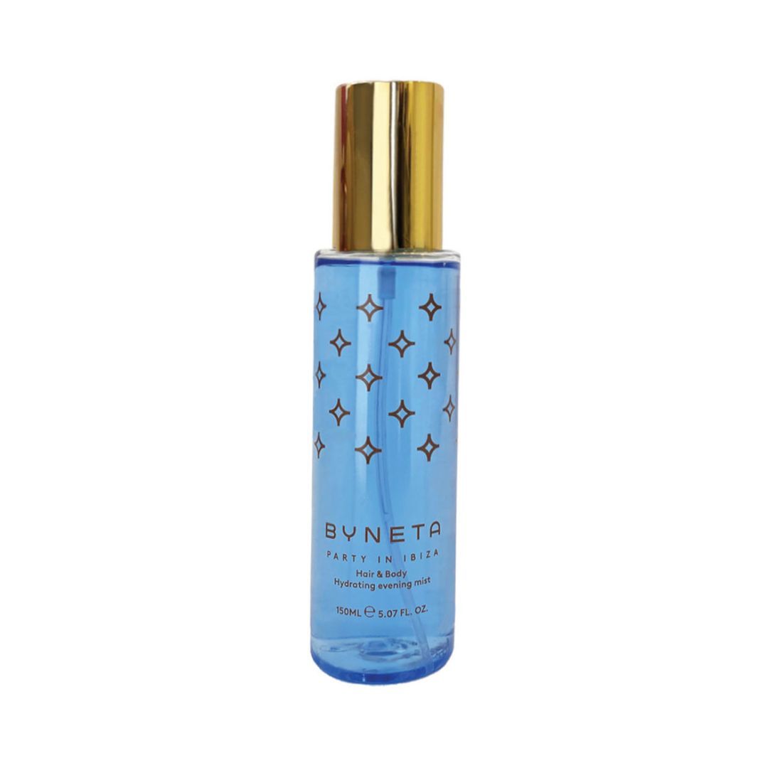 Byneta Hair & Body Mist Party In Ibiza ביינטע מיסט לילה מועשרת בלחות לעור הגוף והשיער