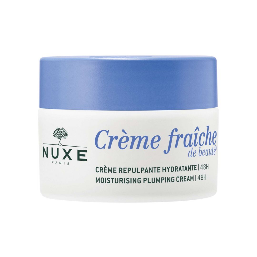 Nuxe Creme Fraiche Plumping Cream 50ml צ נוקס קרם פרש לחות ל48 שעות לעור רגיל המעניק נפח