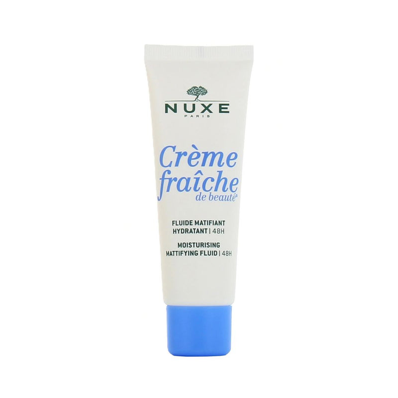 Nuxe Creme Fraiche De Beaute Moisturizing 50ml נוקס קרם פרש תחליב לחות ל48 שעות לעור מעורב