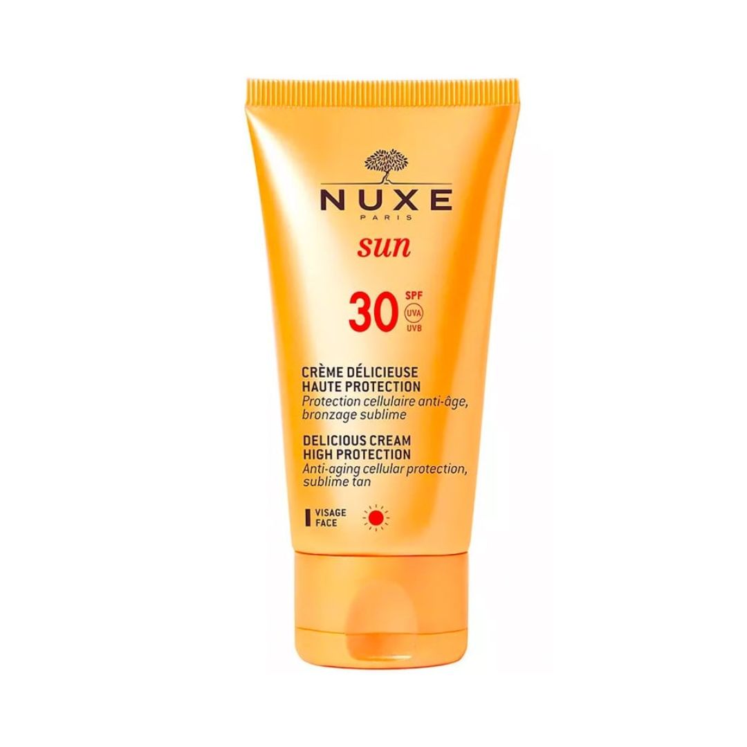 Nuxe Melting Sun Cream SPF 30 נוקס קרם פנים להגנה מהשמש