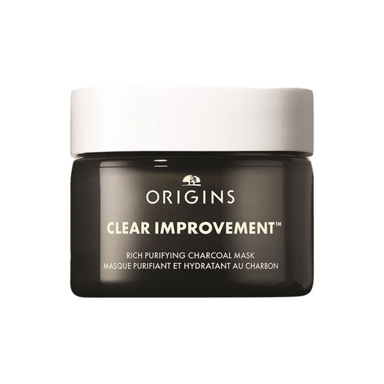 Origins Clear Improvement™ Rich Purifying Charcoal Mask אוריג'נס מסכת פנים עשירה לניקוי הנקבוביות עם צ'יה