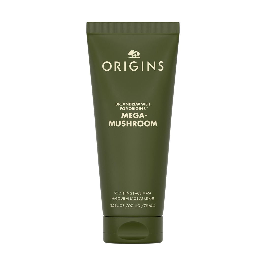 Origins Mega-Mushroom Relief & Resilience Soothing Face Mask אוריג'נס מסכת פנים להרגעת העור