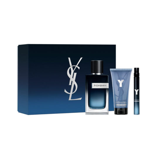 YSL Y EDP 100ML+10ML+SG 50ML | סט Y א.ד.פ 100 מ"ל+ 10 מ"ל+ ג'ל רחצה 50 מ"ל-GLAM42