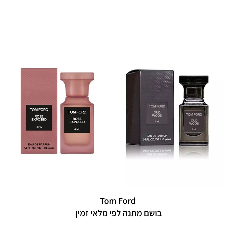 Tom Ford Rose Exposed – בושם מהדורת אספנות 4 מ״ל מבית טום פורד - לא למכירה מוצר מתנה-GLAM42