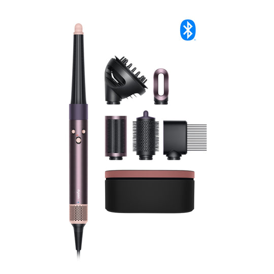 Dyson  Airwrap ID HS08 מעצב שיער סגול שזיף עם דיפיוזר