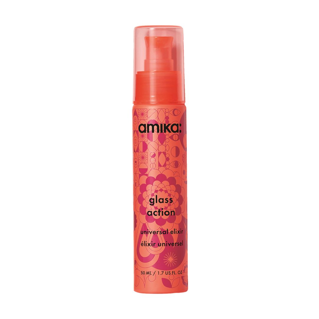 Amika Glass Action Oil 50ml  אמיקה שמן לשיער לשיקום והזנה בכמה טיפות
