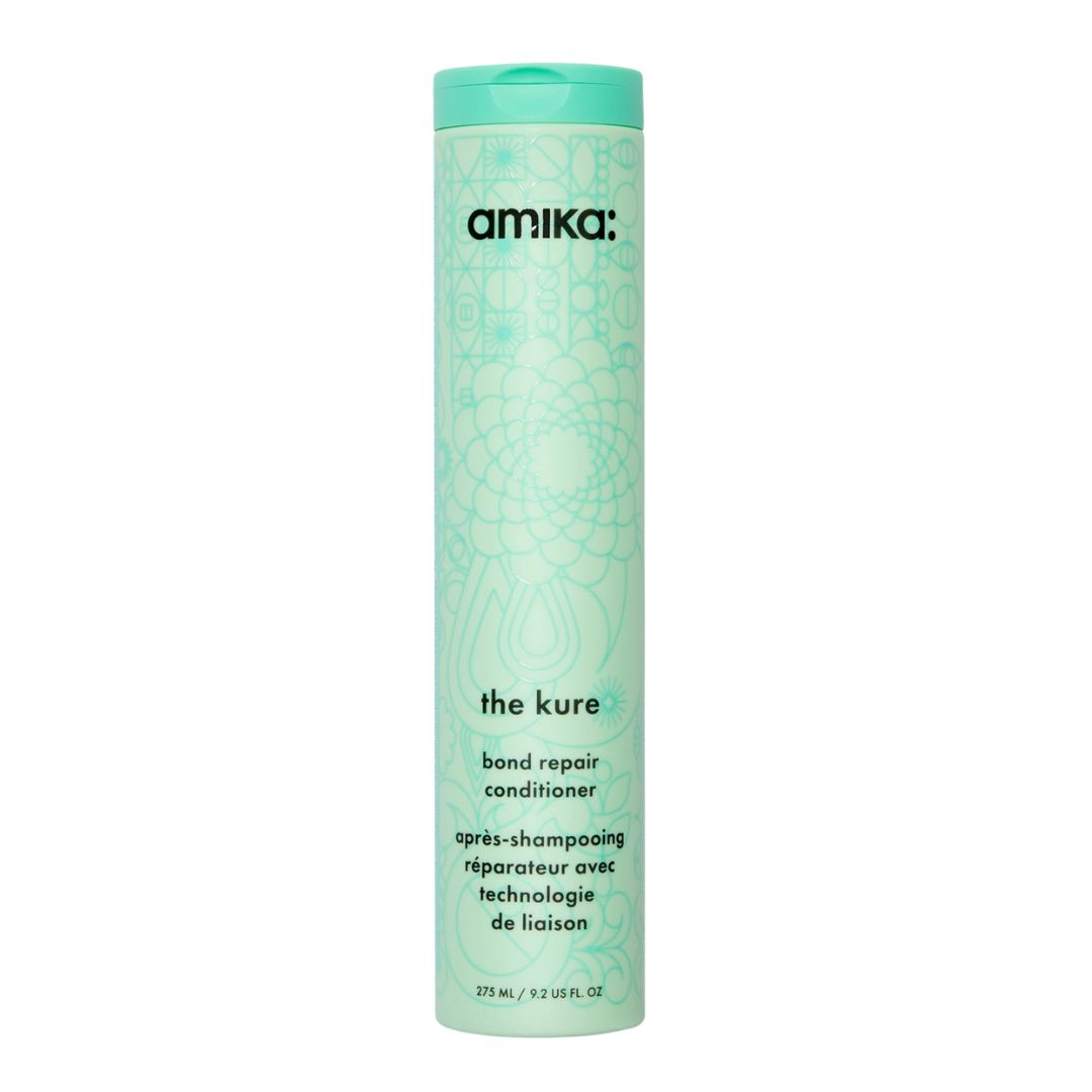 Amika The Cure Bond Repair Condtioner 275ml אמיקה מרכך לשיקום השיער פורמולה משופרת לשיקום שיער פגום ומניעת נזק עתידי