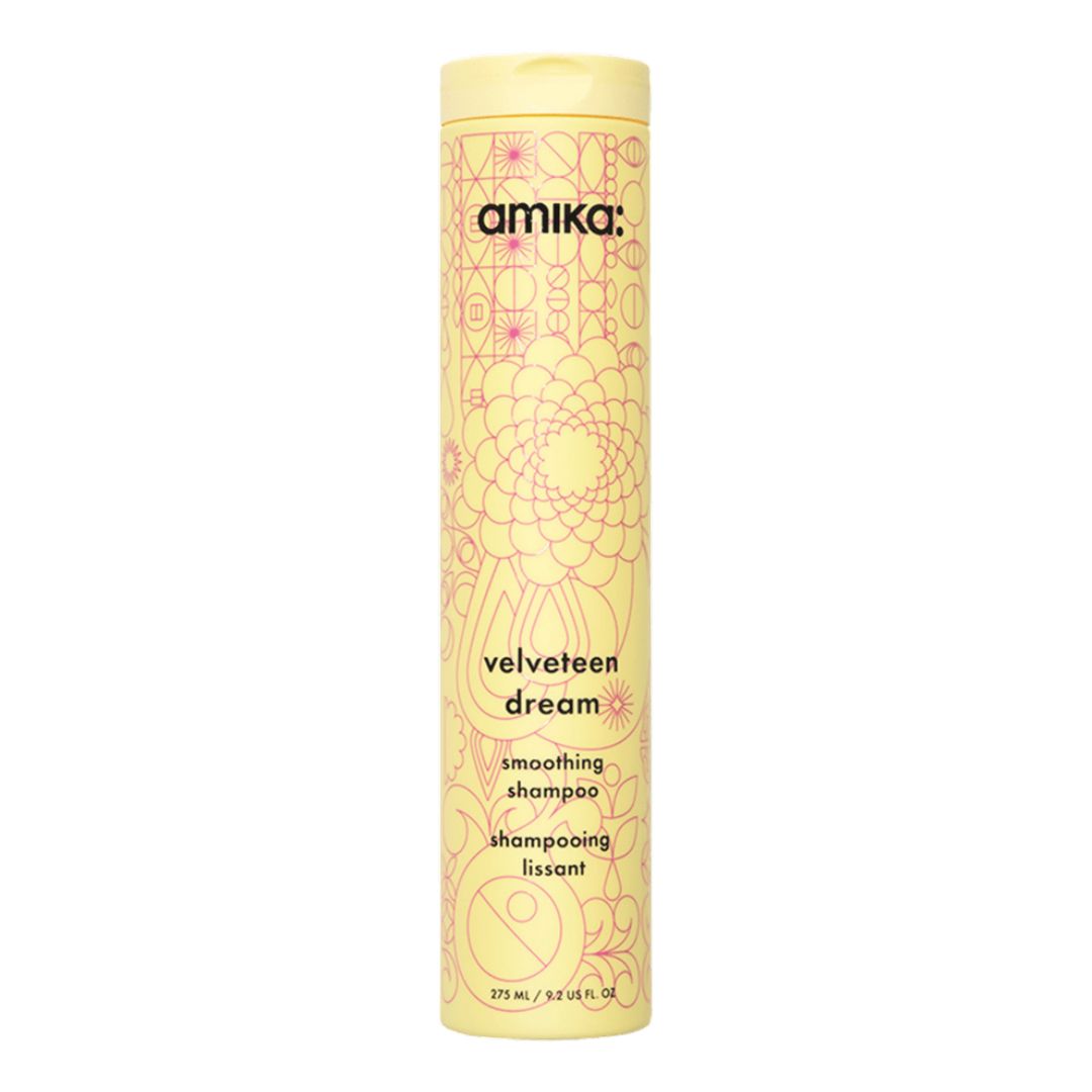 Amika Velveteen Dream Shampoo 275ml אמיקה שמפו קטיפתי ללא סולפטים לנטרול פריז וקרזול