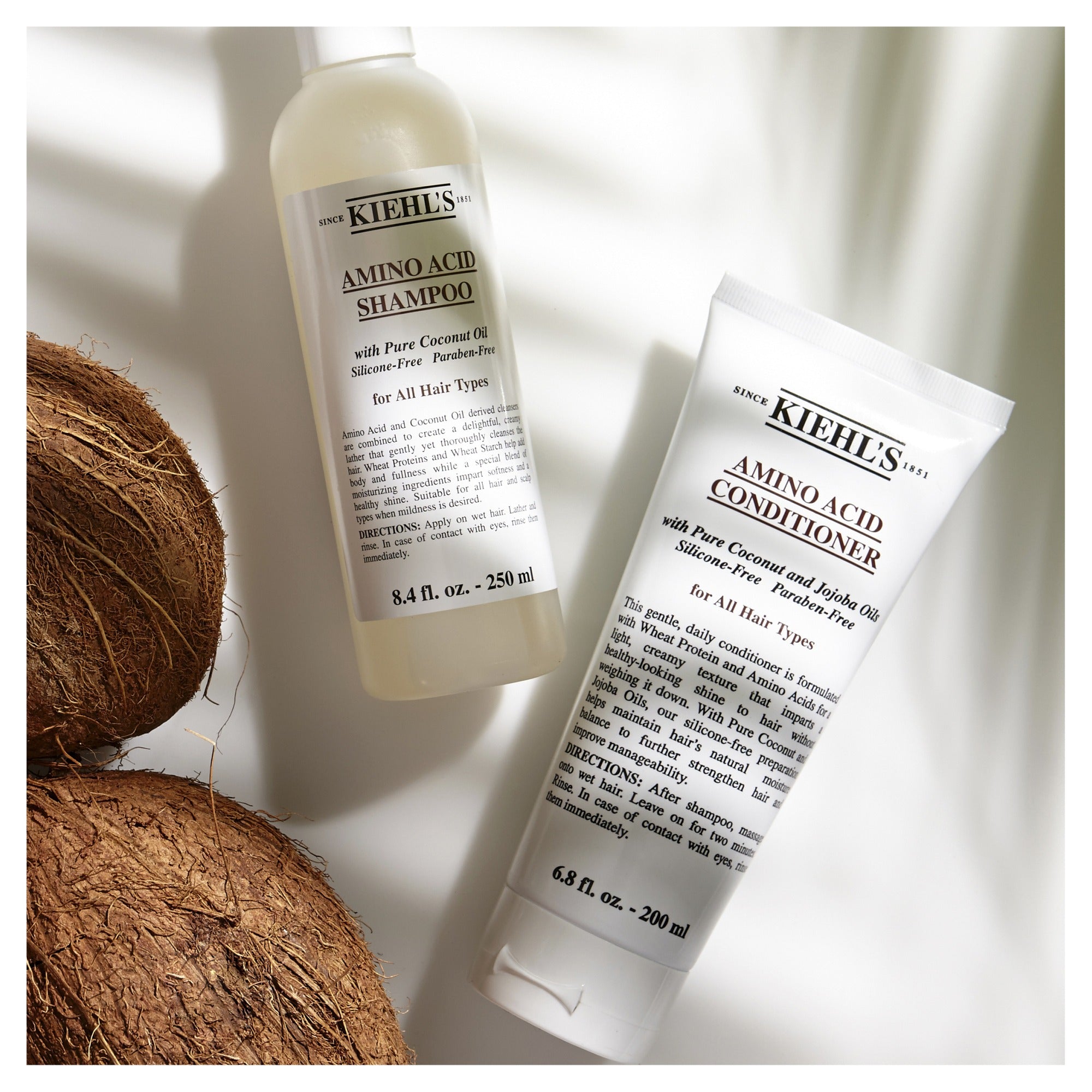 Kiehl's Amino Acid Hair Care Shampoo 75 ML קילס שמפו עם חומצות אמינו