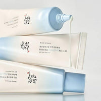 Beauty of Joseon Relief Sun Aqua Fresh Rice & B5 Sunscreen SPF 50 B5 תחליב הגנה לפנים עם תמצית אורז וויטמין