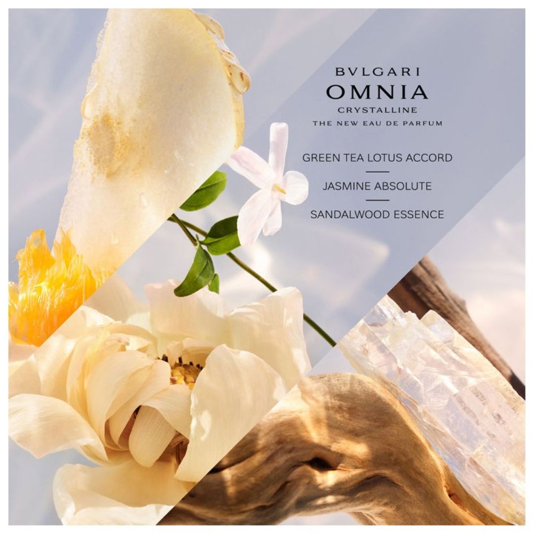 Bvlgari Omnia Crystalline EDP For Women 100ML בולגרי אומניה קריסטלין אדפ בושם לאישה