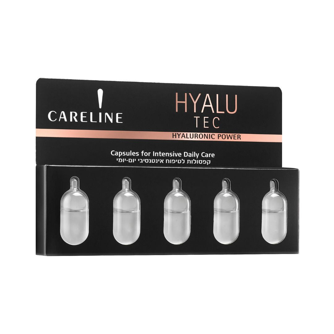 Hyalu Tec Capsules for Intensive Daily Care קרליין היילו קפסולות לטיפוח יום-יומי