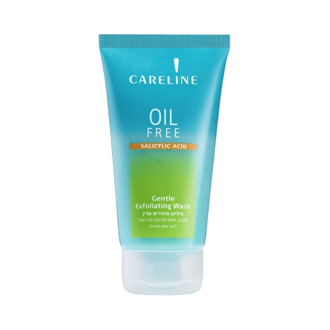 Oil Free Gentle Exfoliating Wash קרליין פילינג לפנים גרגירים עדין