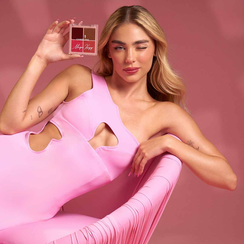 Careline Face Glow Creamy Blush קארליין פייס גלו פלטת סמקים בקרם