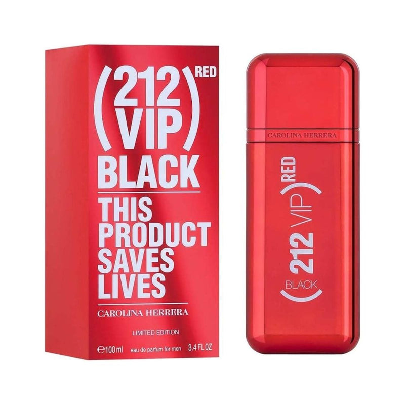 Carolina Herrera 212 Vip Red Black Limited Edition Edp 100ML קרולינה הררה 212 רד בלאק אדפ לאישה