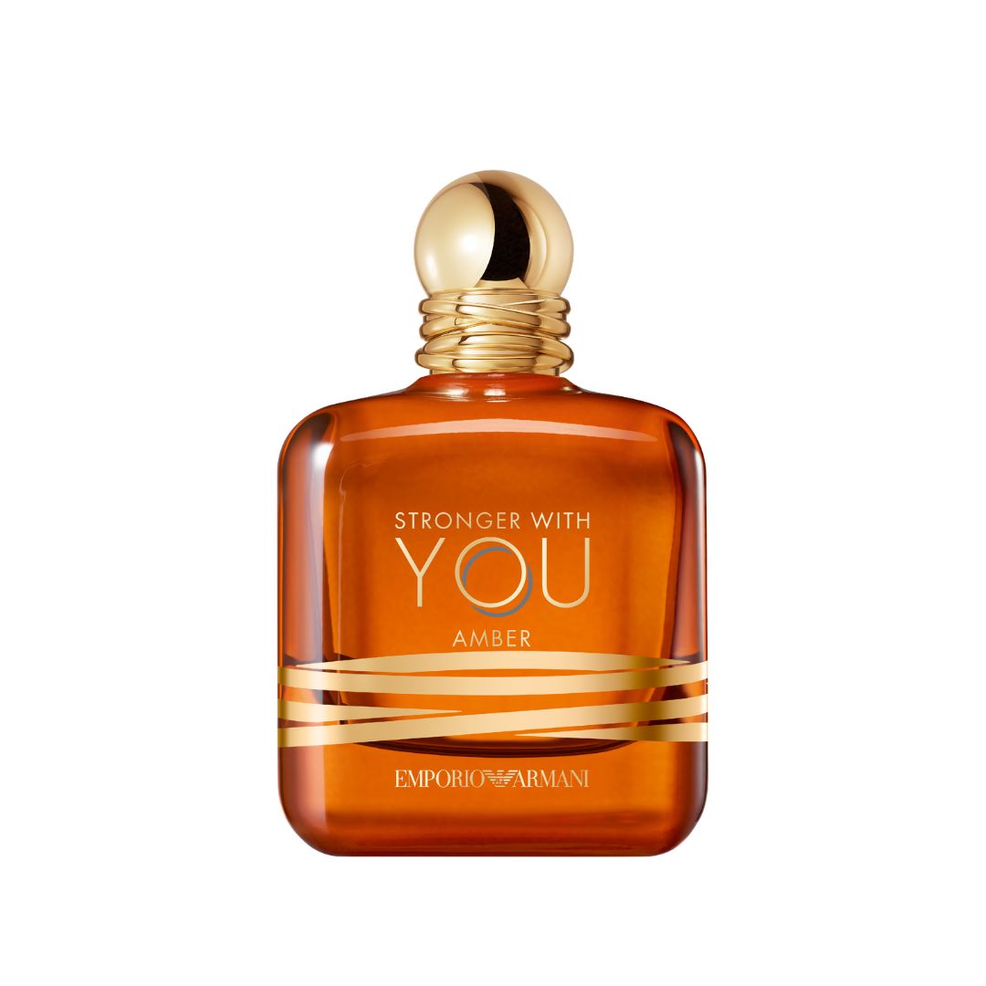 Emporio Armani Stronger With You Amber EDP 100ML אמפוריו ארמני בושם יוניסקס אמבר