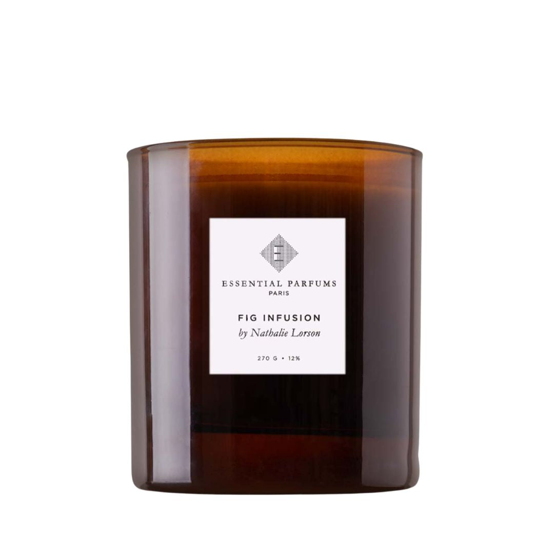 Essential Parfums Fig Infusion by Nathalie Lorson Candle 270g אסנשיאל פרפיום נר בניחוח