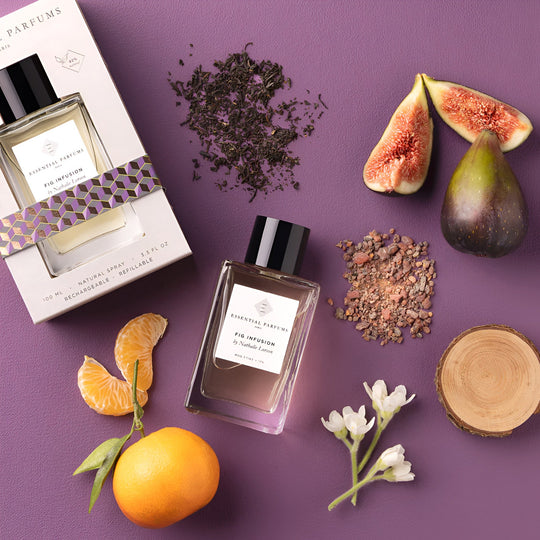 Fig Infusion by Nathalie Lorson Candle 270g אסנשיאל פרפיום נר בניחוח