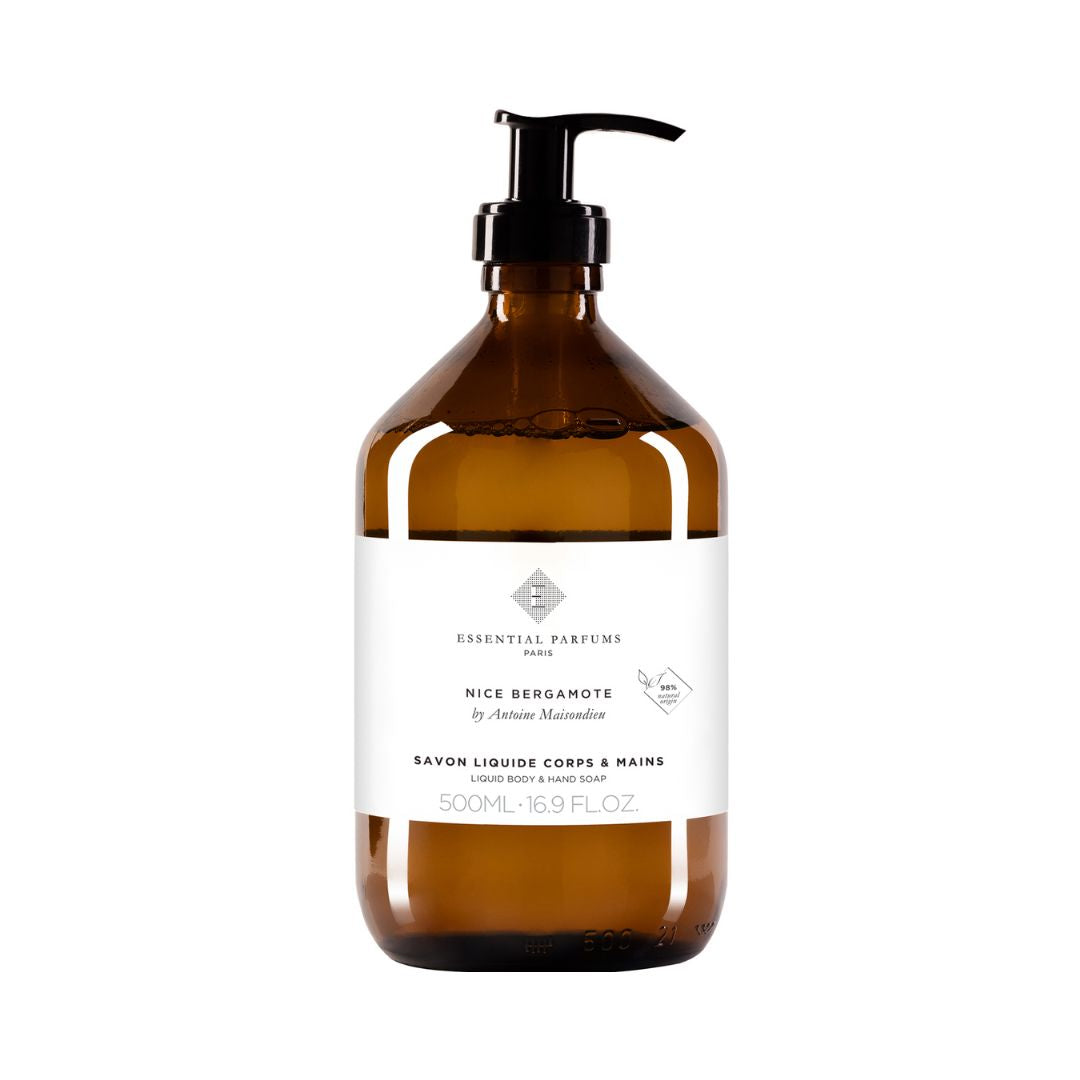 Nice Bergamote By Antoine Maisondieu Hand And Body Soap 500ml אסנשיאל פרפיום סבון גוף וידיים