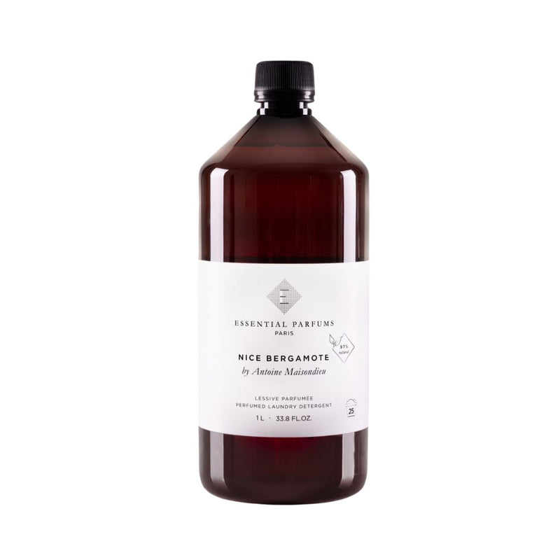 Essential Parfums Nice Bergamote By Antoine Maisondieu Perfumed Laundry Detergent 1L  אסנשיאל פרפיום מבשם בגדים