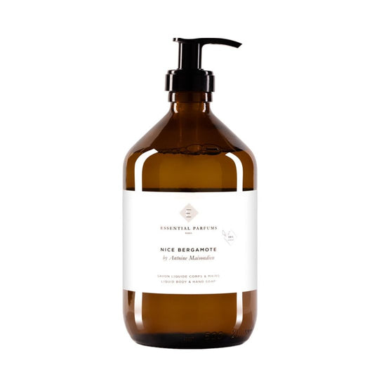 Nice Bergamote By Antoine Maisondieu Virucidal Sanitizing Gel 500ml אסנשיאל פרפיום ג'ל לניוקי ידיים