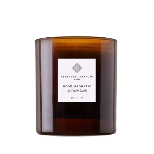 Rose Magnetic by Sophie Labbé Candle 270g אסנשיאל פרפיום נר בניחוח