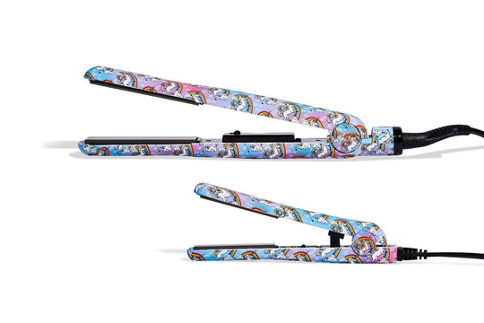 PYT Titanium Styler And Mini Styler סט יוניקורן מחליק טיטניום ומיני מחליק-GLAM42