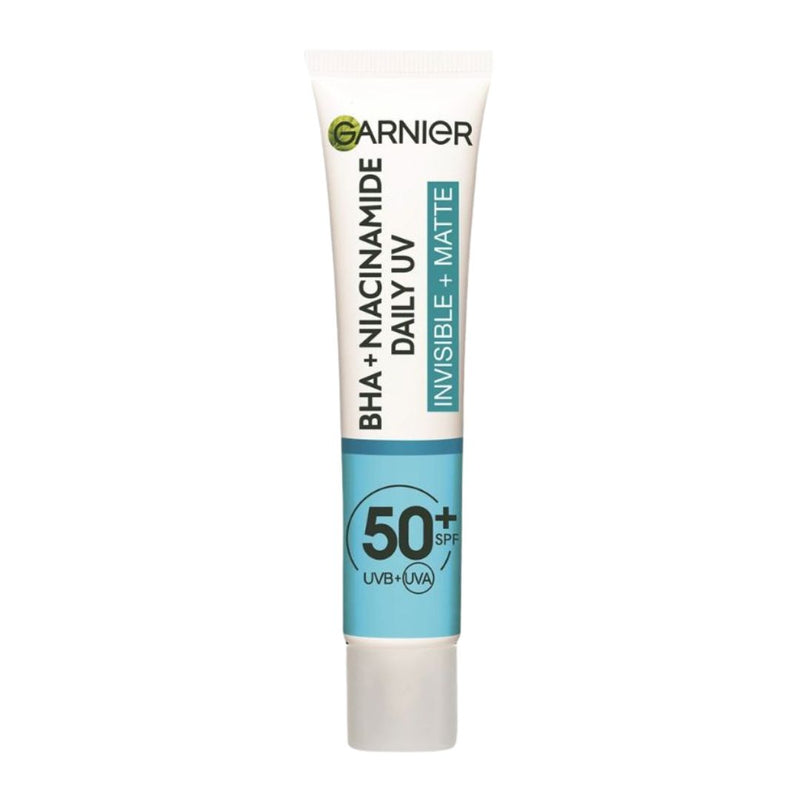 Garnier BHA + Niacinamide Anti Blemish Fluid Spf50 גרנייה פיור תחליב לחות ניאצינאמיד