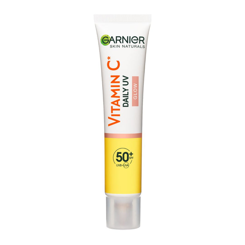 Garnier Skin Naturals Vitamin C Uv Fluid Spf 50+ 40ml גרנייה תחליב לחות גלואו