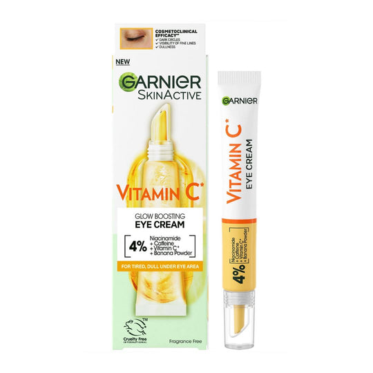 Garnier Skinactive Vitamin C Eye Cream גרנייה קרם עיניים ויטמין סי