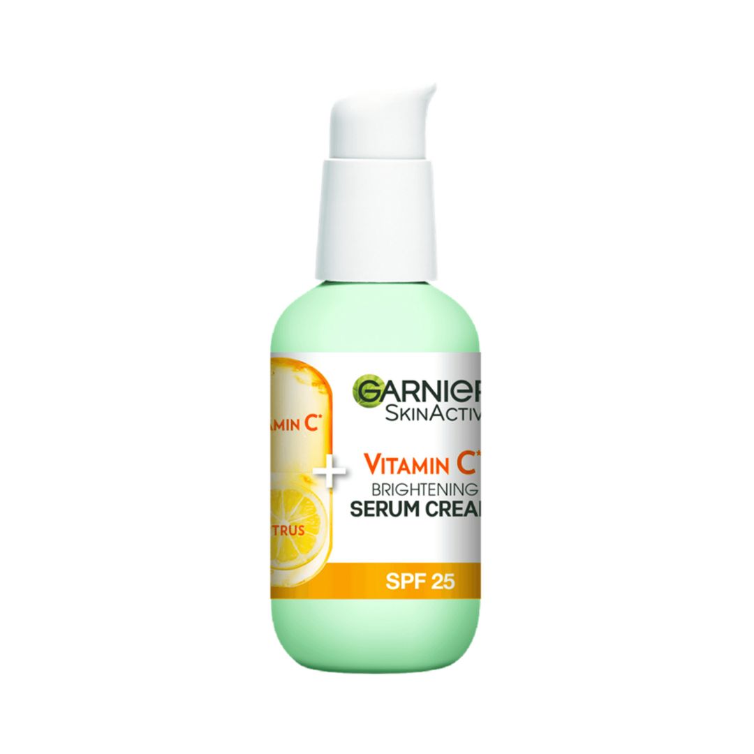 Garnier Vitamin C + Brightening Serum Cream SPF25 גרנייה קרם ויטמין סי
